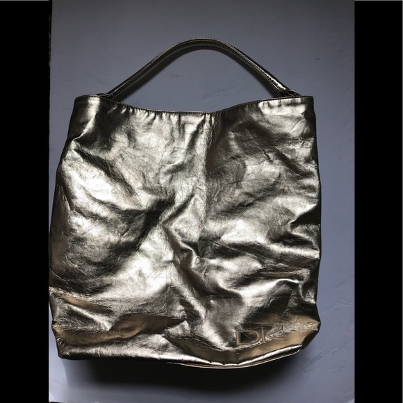 Donna Karan Bags Donna Karan Gold Tote Nwot Poshmark